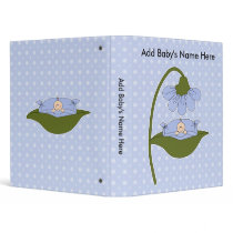 Baby Pea's 1st Year 1" (Add Baby's Name) 3 Ring Binder