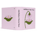 Baby Pea's 1st Year 2" (Add Baby's Name) binders