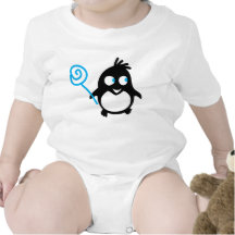 Baby penguin & lollipop Infant Creeper