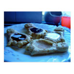 Baby Penguin Shaped Waffles on a plate Post Card