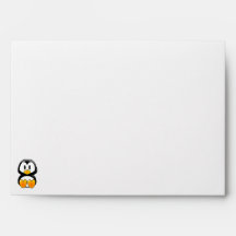 baby penguin tux envelopes