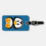 baby penguin tux luggage tag baby penguin tux luggage tag