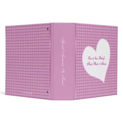 Baby Photo Album Avery Binder by BabyLand