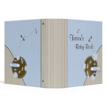Baby Photo Book with Airplanes Binder