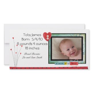 Baby Photo card photocard