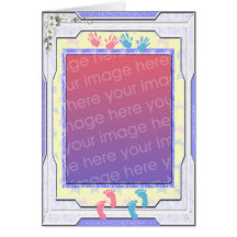  Baby Photo Frame Greeting Cards