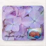 Baby Photo mousepad Add Your Photo & Text