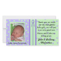 Baby photo thank you cards photo cards by DizzyDebbie Baby photo thank you cards photo cards