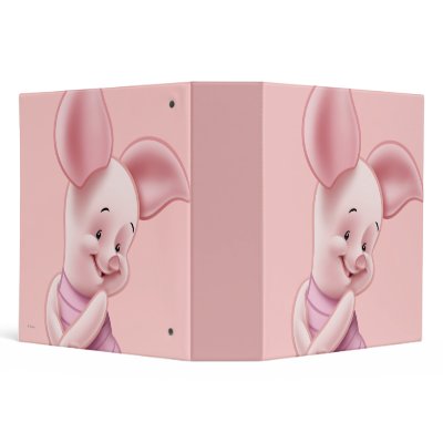 Baby Piglet Vinyl Binder