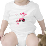 Baby Pink Bear and Pink Tractor T-Shirt