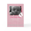 Baby Pink Glitter Birth Announcement -- Customize cards by thebabystore Baby Pink Glitter Birth Announcement -- Customize cards