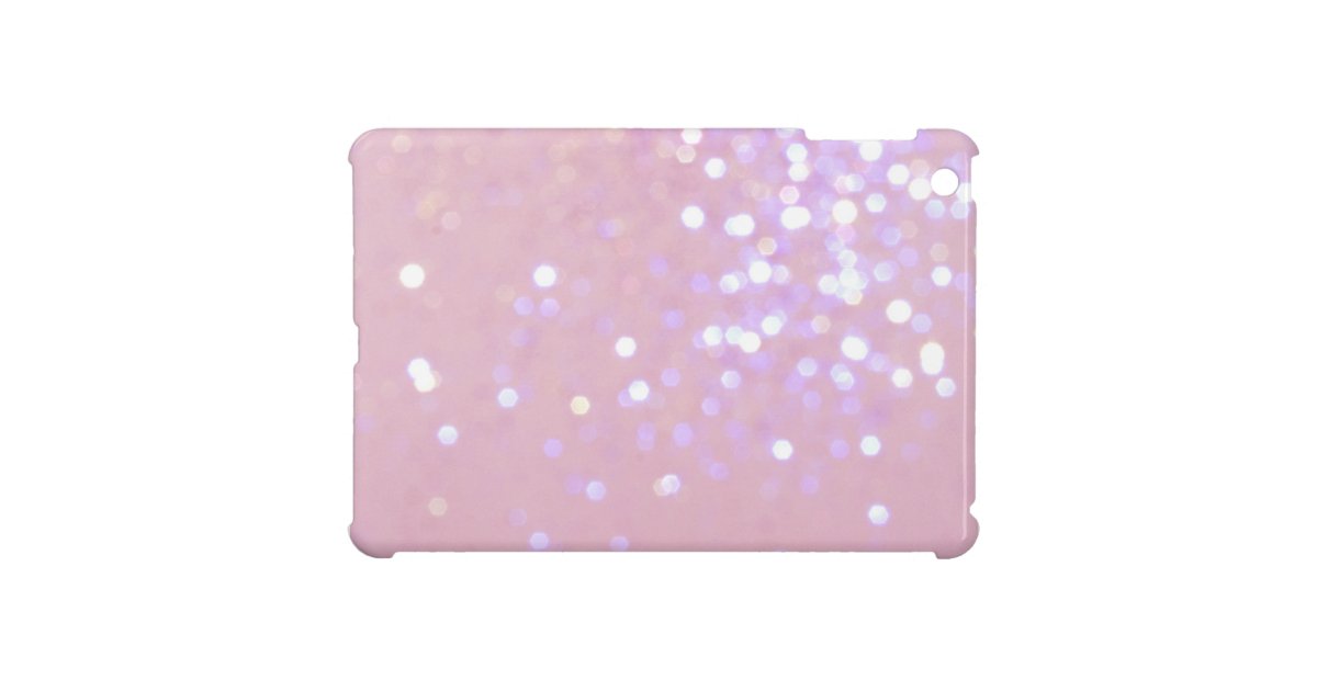 Baby Pink Glitter Print Sparkle iPad Mini iPad Mini Cases Zazzle