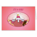 Baby Pink Kilroy Card by kilroyworld Baby Pink Kilroy Card