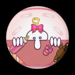 Baby Pink Kilroy Magnet