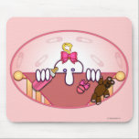 Baby Pink Kilroy Mousepad mousepads