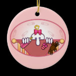 Baby Pink Kilroy Ornament