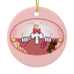 Baby Pink Kilroy Ornament