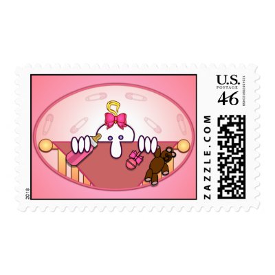 Baby Pink Kilroy Postage by kilroyworld