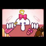Baby Pink Kilroy Poster- Small posters