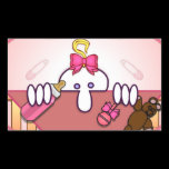 Baby Pink Kilroy Sticker stickers