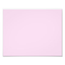 Baby pink photo print