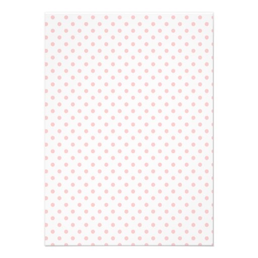 Baby Pink Polka Dots; Chalkboard Announcements