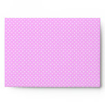 Baby Pink Polkadots Custom Envelope envelopes