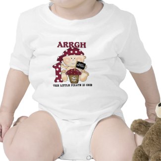 Baby Pirate 1st Birthday Tshirts and Gifts shirt