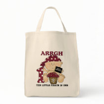 Baby Pirate 1st Birthday Tshirts and Gifts Canvas Bags
