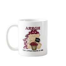 Baby Pirate 1st Birthday Tshirts and Gifts Mugs