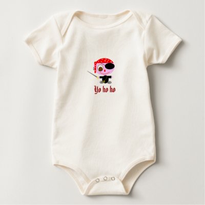 Baby Pirate Suit Tshirt by KidsKlub