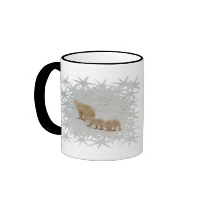 Baby polar bear mug by churchto12