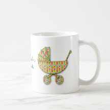baby polka dot mug