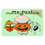 Baby Pumpkin My 1st Halloween Flex Magnets