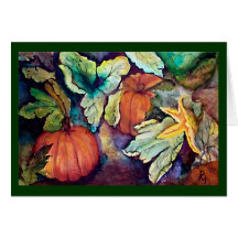Baby Pumpkins Card