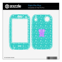 Baby purple elephant decals for palm pre plus