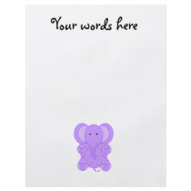 Baby purple elephant flyer