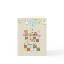 Baby Quilt Thank You, with Verse cards by TheBabyShoppe Baby Quilt Thank You, with Verse cards