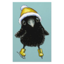 Baby raven ice skating stationery by tanyabond Baby raven ice skating stationery