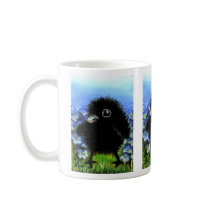 Baby raven mugs