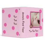 Baby record book binder