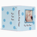 Baby record book binders
