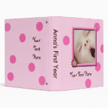 Baby record book binders