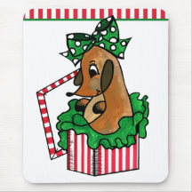 Baby Reindeer (or puppy) Holiday Gift Mousepads