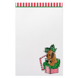 Baby Reindeer (or puppy) Holiday Gift Personalized Stationery