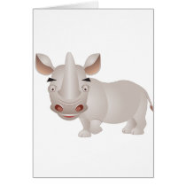 Baby Rhino Card