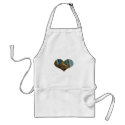 Baby Robins Heart Apron by thehatch Baby Robins Heart Apron