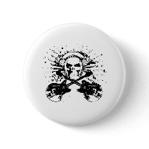 Baby Rock and Roll Baby Tee Pinback Buttons