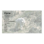 Baby Rocky Mountain Goat Business Card Templates
