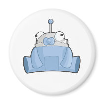 Baby Roger Mozbot Magnet magnets